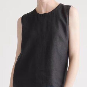 QUINCE 100% European Linen Tank - Size XS
